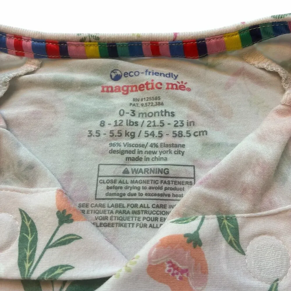 Magnetic Me Floral Modal Footie